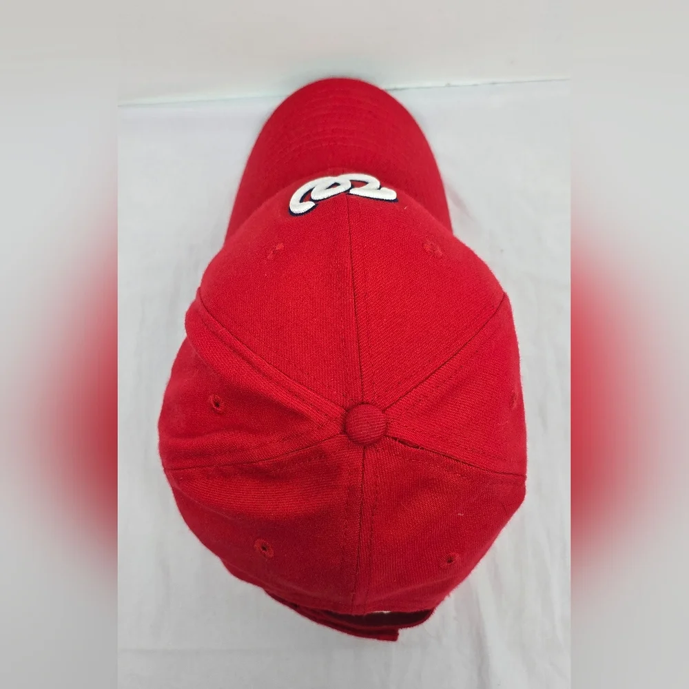 Washington Nationals Embroidered MLB Adult Hat Cap Strapback Adjustable Red